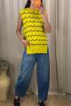 Comprar Chaleco knit calado