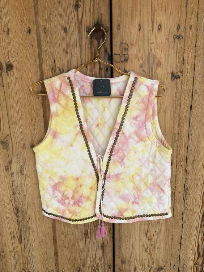 Chaleco tie dye