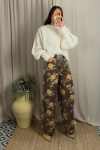 Comprar Jeans estampado floral