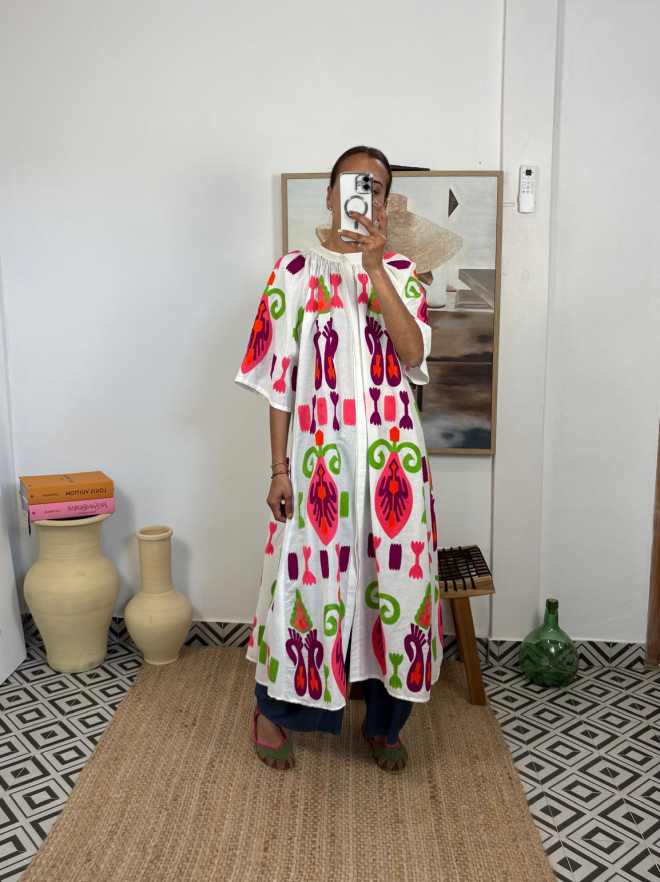 Vestido túnica india