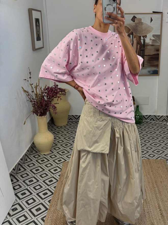 Falda bolsillo lateral